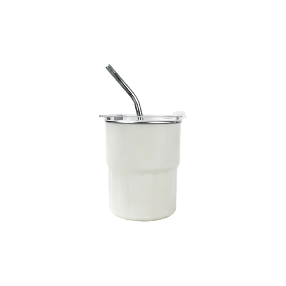 300ml Stainless Steel Straw Cup
