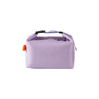 Custom branded periwinkle buckle lunch bag in oxford fabric for employee welcome kit Australia