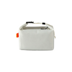 Custom branded off-white buckle lunch bag in oxford fabric for employee welcome kit Australia