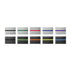 Custom branded recycled RPET felt laptop sleeve with elastic strap, sustainable bulk merch Australia by Wumble
