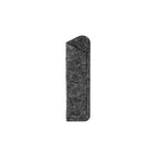 Custom branded RPET felt pen sleeve in light grey and dark grey, sustainable bulk merch Australia by Wumble Merch